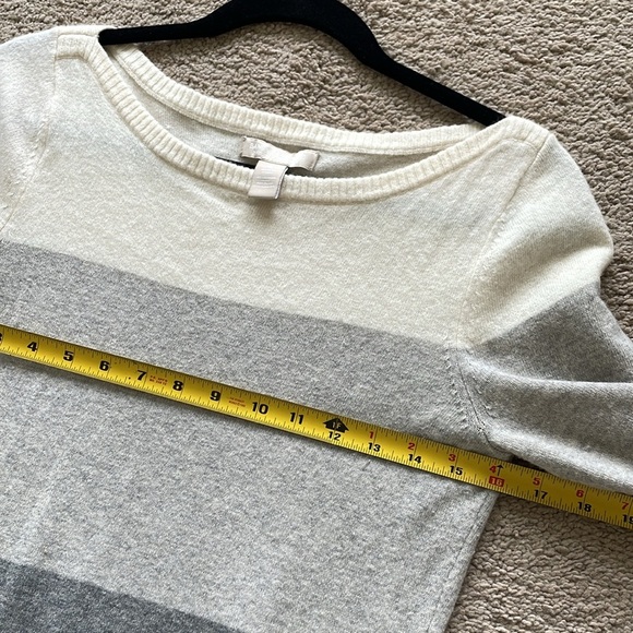 Banana Republic Italian Merino Wool Cashmere Blend Sweater Dress Women’s S Grey - Picture 5 of 10